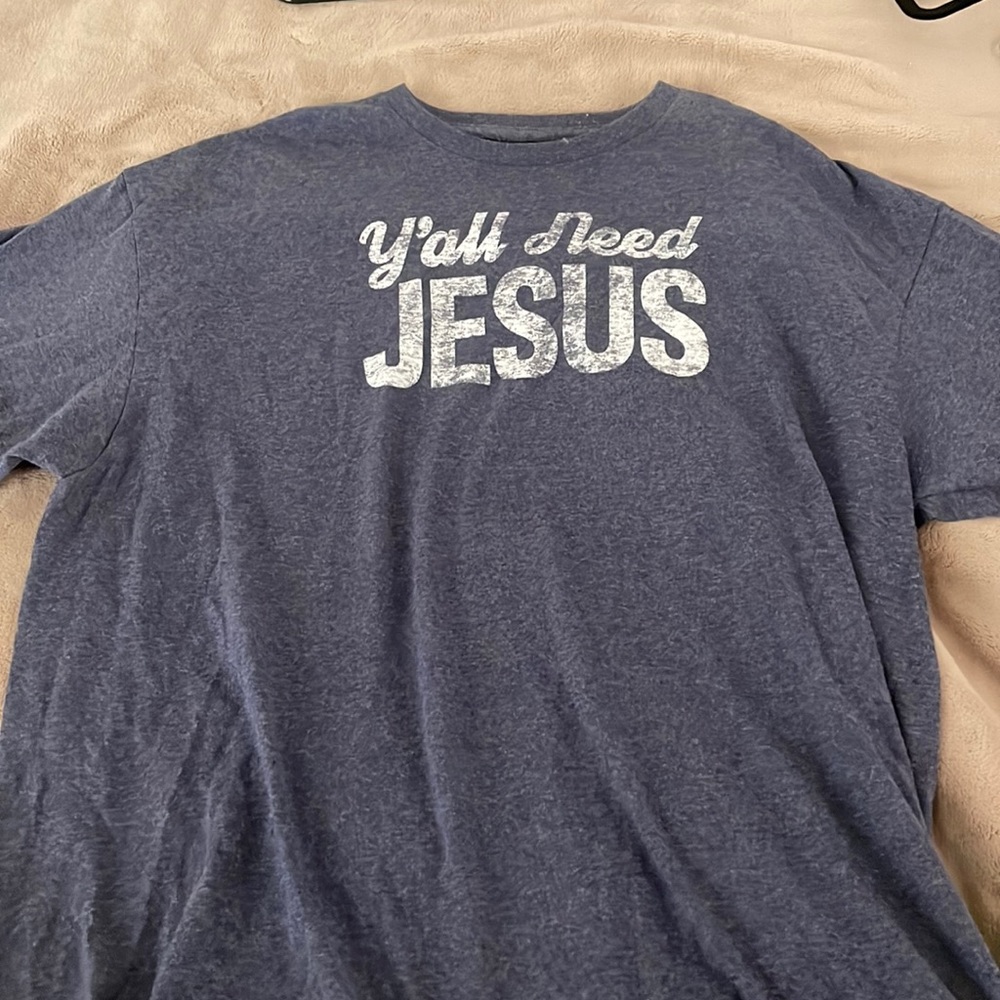 Blue t shirt